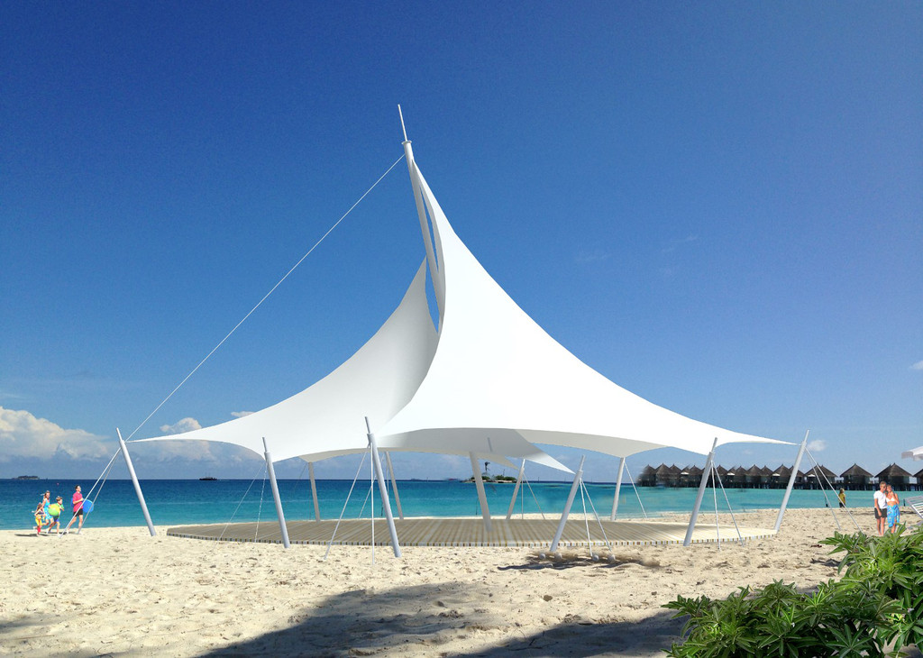 如何從日常巡檢讓公園膜結(jié)構(gòu)使用壽命延長？邢臺(tái)膜結(jié)構(gòu)景觀